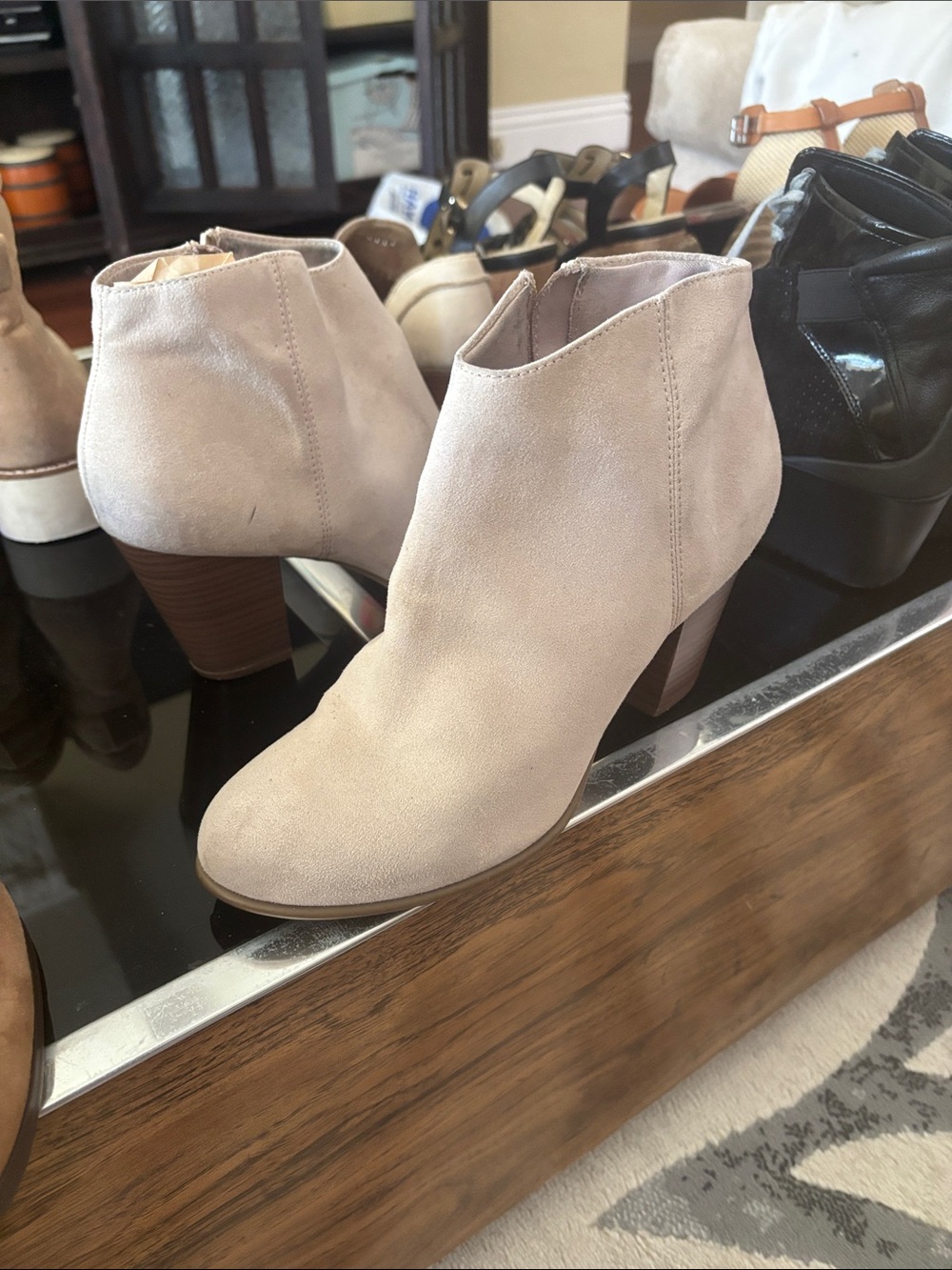 Old navy tan boots